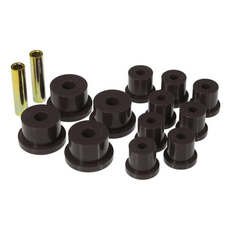 Prothane Polyurethane Leaf Spring - Prothane 64-73 Ford Mustang Rear Spring & 1/2in Shackle Bushings - Black