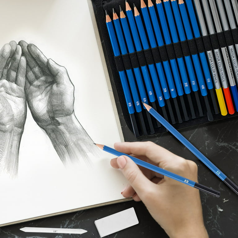 MYBRELAR Sketching and Drawing Kit, 41 PCS Professional Drawing Pencils for  Sketching Kit with Sketchbook, Graphite and Charcoal Pencils, Art Drawing