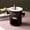 B, variant on Chocolate Fondue Cup Includes Fondue Cup And Fork Chocolate Melting Cup Mini Chocolate Fondue Set (without Tea Light) Fondue Cup With Fork For Date Night Birthday Weddi Ocean Glassware Drinking