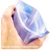 thumbnail image 4 of 500pzs Bolsas Holográficas Tornasol A Prueba De Olores Xtellar rosa, 4 of 4