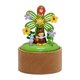 thumbnail image 1 of Adornos de caja musical de cuerda para el desarrollo sensorial de San Valentín. Adorno de mesa. Molino de viento de flores, 1 of 9
