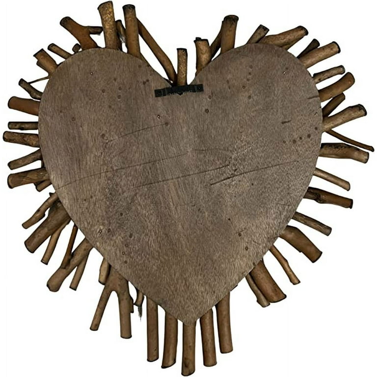 Wooden Hearts. Wood Heart Decor. Handmade Rustic Heart Wall Hangings