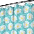 thumbnail image 3 of Waterproof Cute Boho Daisy Shower Curtain 72x72 Inch Boho Style Polyester Unique Shower Curtain for Bathroom Hotel Home Decor with 12 Plastic Hooks, 3 of 5