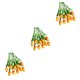 thumbnail image 5 of Flores artificiales decorativas Cateissary 10 piezas Naranja, 5 of 6