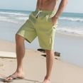 thumbnail image 6 of Men's Quick-Dry Tactical Shorts with Zippered Pockets - Casual Beach Shorts for Men, Ideal for Summer, Beach Parties, and Outdoor ActivitiesGreenM, 6 of 8