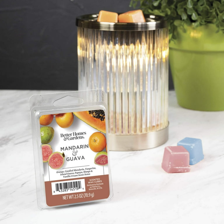 rosbas, Soy Wax Melts, Palo Santo Scented, 2 Packs, 6 Cubes & 2.50 oz ea.,  Long-Lasting, Relaxation, Air Freshener, Home, Office, for Wax Warmers