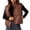Black, Green, Beige, variant on Aunavey Womens Faux Leather Puffer Vest Zip Up Sleeveless Winter Cropped Quilted Lightweight Jacket