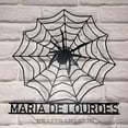 thumbnail image 2 of Craftnamesign Custom Spider Web Metal Wall Art Led Light, Spider Web Sign, Black Spider Metal Sign, 2 of 5