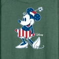 thumbnail image 3 of Disney - Americana - Minnie Flag Pattern - Women's Lightweight French Terry Long Sleeve Shirt, 3 of 5