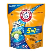 Arm & Hammer plus OxiClean 5-in-1 Power Paks, 24 Count (Pack of 16)