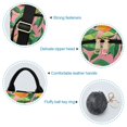 thumbnail image 7 of FORMRS Women's Travel Backpack Purse Anti-Theft Hidden Pockets Casual Shoulder Bag, Pink Oranges, 7 of 7