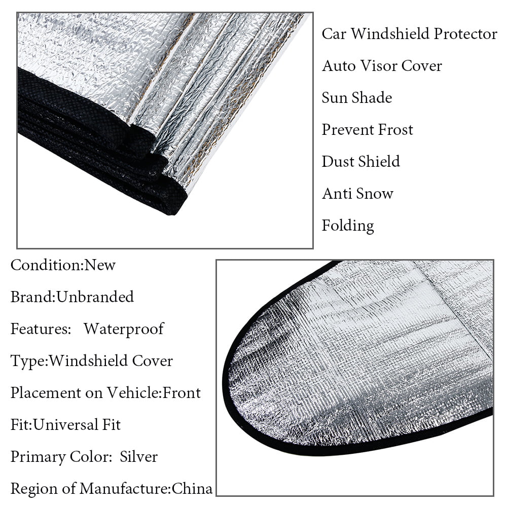 Pefect Fit for Cars All Years Summer/Winter Stylelove Car Windshield Cover Heavy Duty Ultra Thick Protective Windscreen Cover Snow Ice Frost Sun UV Dust Water Resistent 