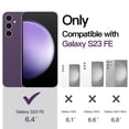 thumbnail image 2 of JETech Slim Fit Case for Samsung Galaxy S23 FE 6.4-Inch, Flexible Soft TPU Shockproof Thin Phone Cover with Matte Finish (Deep Purple), 2 of 6