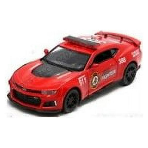 5" Kinsmart 2017 Chevrolet Camaro ZL1 Firefighter Diecast Model Toy 1:38 Chevy