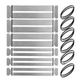 thumbnail image 3 of Guitar Fingerboard Guard Guitar Fret Repair Tool Kit for Polishing Luthier Tool, 3 of 9