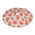 thumbnail image 2 of KLL Christmas Tree Skirt,Party Decorations Farmhouse for Christmas Decorations Holiday Party 48" -Crab Lobster 1, 2 of 6