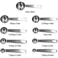 thumbnail image 6 of Measuring Spoons, Stainless Steel Measuring Spoons Set of 9, Kitchen Measuring Tools for Ingredients, 6 of 8