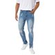 thumbnail image 4 of Txlixc Pantalones vaqueros ajustados para hombres Txlixc moda, 4 of 9