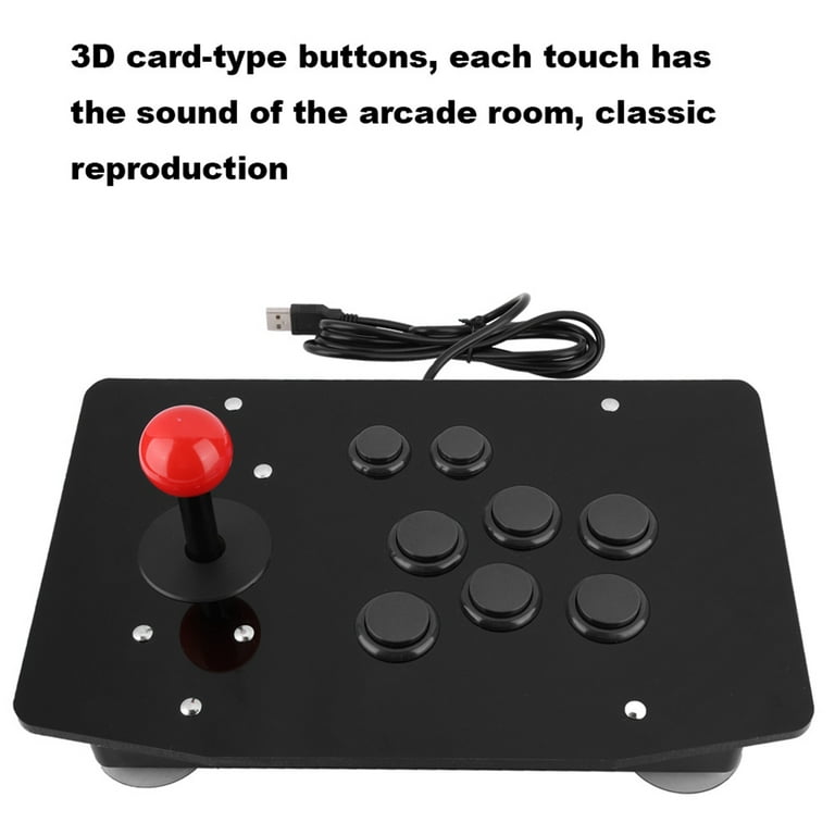 Arcade Rocker Game Joystick,USB Arcade Game Controller, Arcade