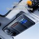 thumbnail image 2 of Car Visor Organizer, Premium Leather Sunglasses & Card Holder for Cars, Registration/Insurance Slot, Credit Card Pockets, Automotive Interior Organizer for Car Sun Visor (Black Leather), 2 of 5