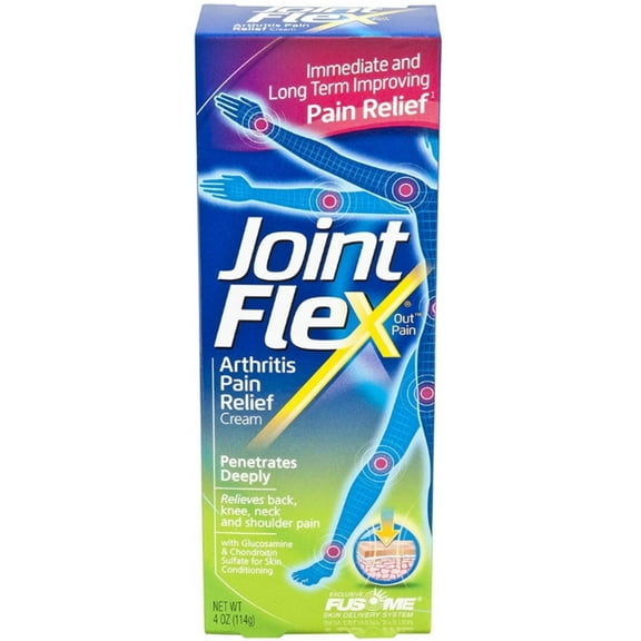 JointFlex Pain Relieving Cream 4 oz (Pack of 6)