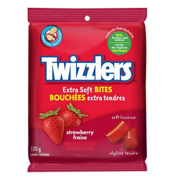 Twizzler Extra Soft Bites Strawberry Candy (170 G)
