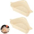 thumbnail image 1 of Soporte de esponja para grifo de cocina de 2 piezas (Beige) TUNC Sencillez, 1 of 5