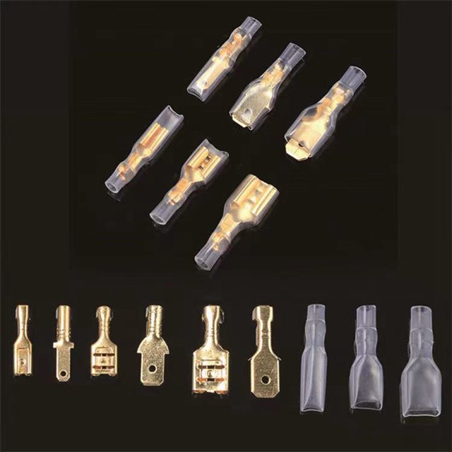 Ensemble de Borniers Kit de Borniers Jaune Ensemble de Connecteurs de Borniers Kit de Borniers de Borniers Kit de Borniers de Sertissage Jaune Ensemble de Borniers de Protection Transparent