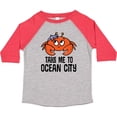 thumbnail image 3 of Inktastic Ocean City Maryland Cute Crab Boys or Girls Toddler T-Shirt, 3 of 5