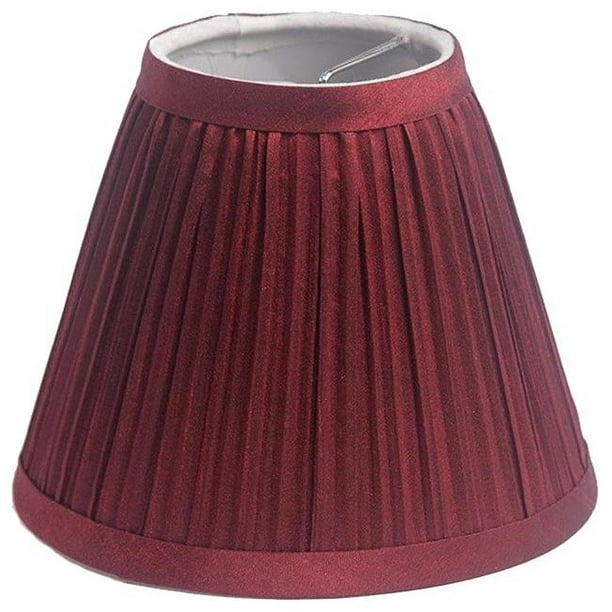 Urbanest Chandelier Lamp Shade, 3x6x5", Burgundy