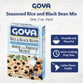 thumbnail image 2 of White Rice And Black Beans Spanish Rice Blend By Goya, Mexican Rice, Beans And Seasoned Rice Mix, Quick And Easy Flavored Rice, 7Oz. - Pack of 2, 2 of 5