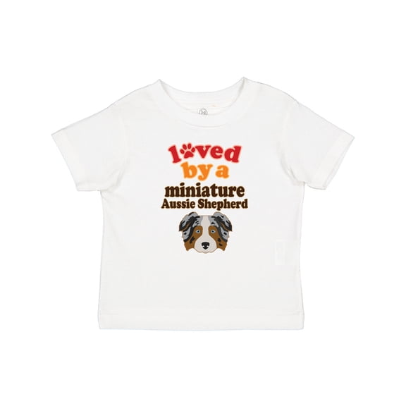Inktastic Miniature Australian Shepherd Mini Aussie Boys or Girls Baby T-Shirt