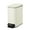 Creamy White, variant on Cesun 1.6 Gallon Small Bathroom Trash Can, Stainless Steel Garbage Bin with Lid, Matte Black