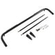 thumbnail image 5 of Barra De Arnés De Rollo De Cinturón De Seguridad, Kit De Barra De Arnés De Rollo De Cinturón De Seguridad Universal De 49 Pulgadas Para Carreras Anggrek Negro, 5 of 8