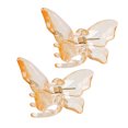 thumbnail image 1 of CSChome Épingle à Cheveux 2 Pcs Pince à Cheveux Transparente en Forme de Papillons Mini Épingle à Cheveux Transparente Mini Pince à Tresser pour Cheveux, 1 of 7