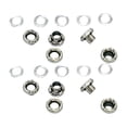 thumbnail image 3 of AMLESO 10x Œillets Kit de Œillets Polyvalent Facile à Utiliser Œillets en Métal Pratiques avec Rondelles pour Ceintures en Cuir Chaussures en Toile Style B, 3 of 7