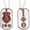 Red, variant on Iota Phi Theta Epoxy Coated Dog Tag [Silver]