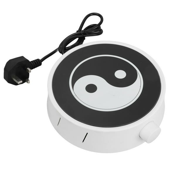 ZOUSSIQI Mini Electric Cooktop Taiji 600W Household Knob Temperature Control Mute Heat Dissipation Electric Hot Plate JU316-24818