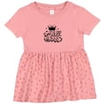 thumbnail image 3 of Inktastic I May Be Small but I'm the Boss Girls Baby Dress, 3 of 5