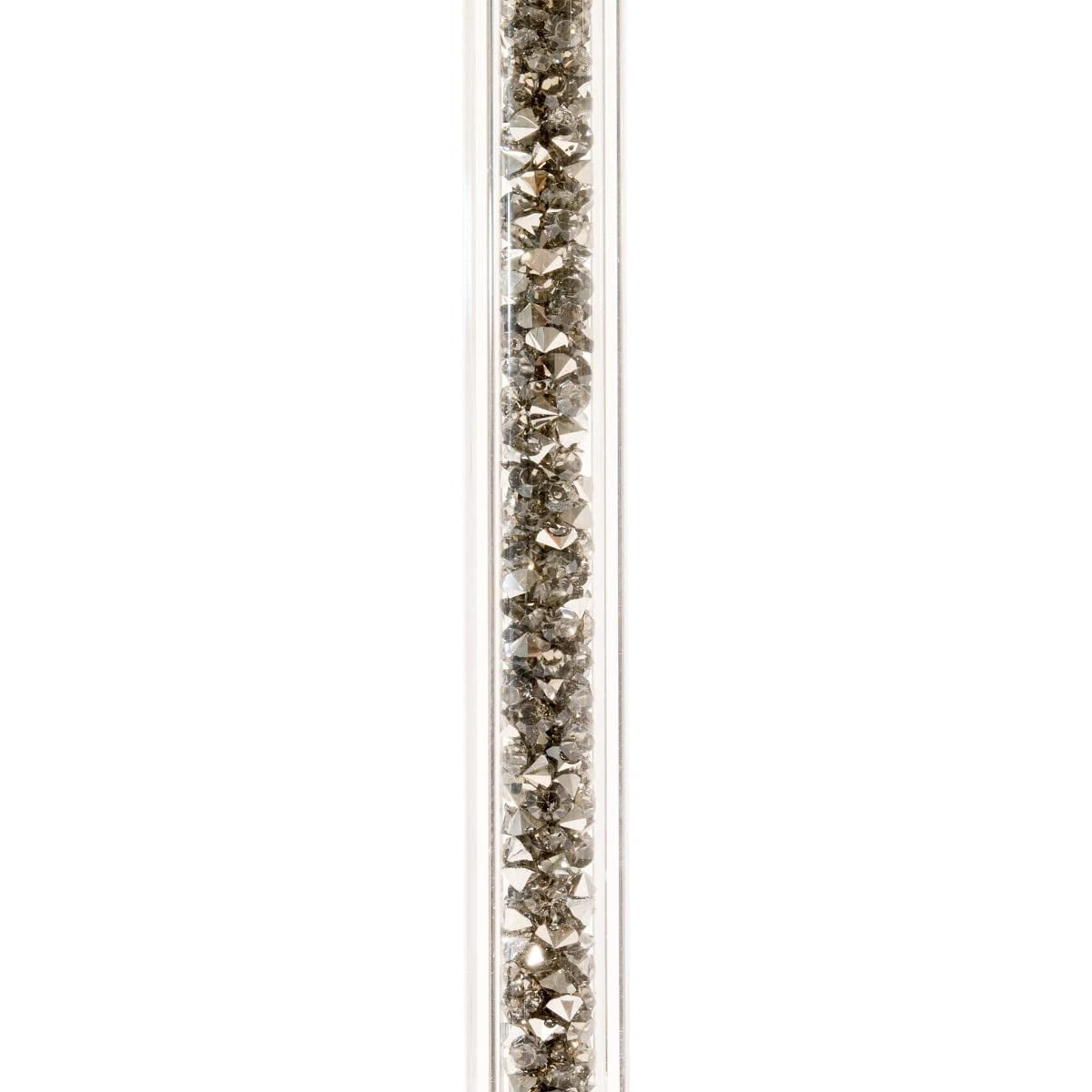 Sparkles Home Rhinestone Crystal Filled Stem Toasting Flutes - Set of 2 in Gift Box