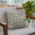 thumbnail image 6 of Plutus Brands Blue Plutus Angles Abstract Luxury Throw Pillow 16 in x 16in, Double Sided 16" x 16", 6 of 8