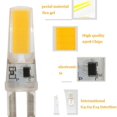 thumbnail image 2 of JCD-bombilla LED bipin no regulable G4 G9 de 220V, 7W, COB, CC 360, Ángulo de haz, reemplazo de foco halógeno, iluminación 35W, 10 piezas, 2 of 3