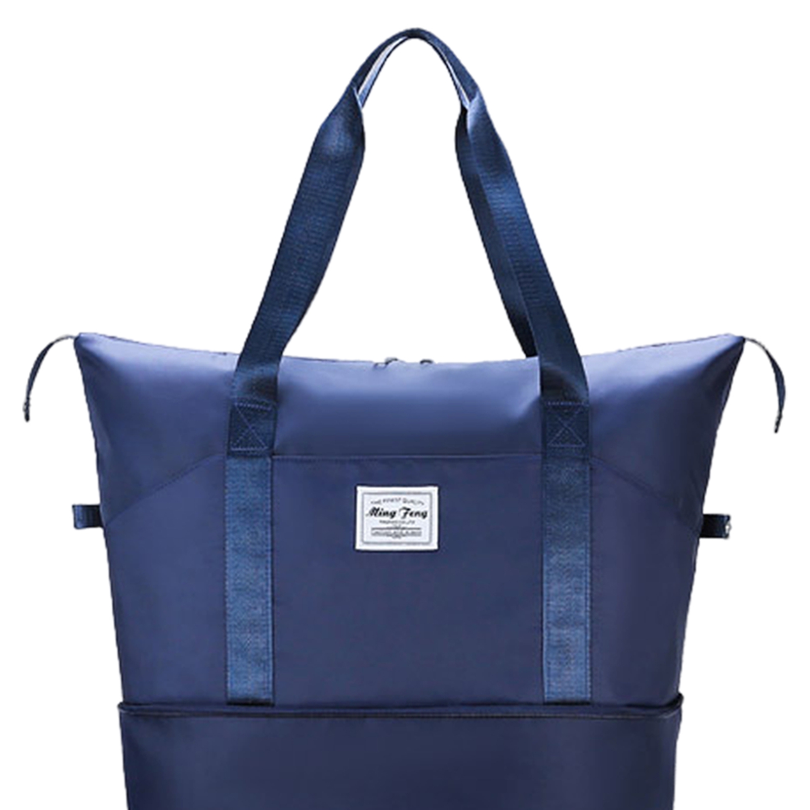 Callipe Large Capacity Expandable Travel Bag Zipper Closure Waterproof Tear-Resistant Luggage Bag with Rotatable Wheels Duffel Bag Suitcase