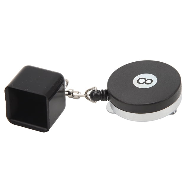 Support de Pointe de Craie de Billard, Design Boucle de Ceinture Support de Craie de Queue de Billard Rétractable Portable en Métal pour Formation de Billard
