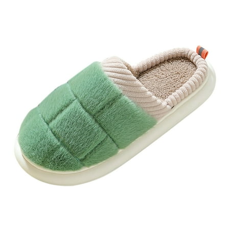 

adviicd S Flats Shoes Women Winter Couples Wimen Warm Home Baotou Plush Soft Bottom Womens Flats Shoes Size 6