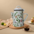 thumbnail image 1 of Elodie Enamel Coffee Pot 0.8 L Enamelware Coffee Boiler for Home Restaurant Outdoor, 1 of 8