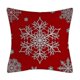 thumbnail image 2 of Fundas de almohada navideñas, funda de almohada rústica de lino para sofá, sillón, decoración navideña (4 unidades), 2 of 4