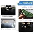 thumbnail image 2 of WOBOGO Four Leaves Clover Car Windshield Sunshades Autopilot Lightweight Accordion Sun Visor 55×27.6in, 2 of 8