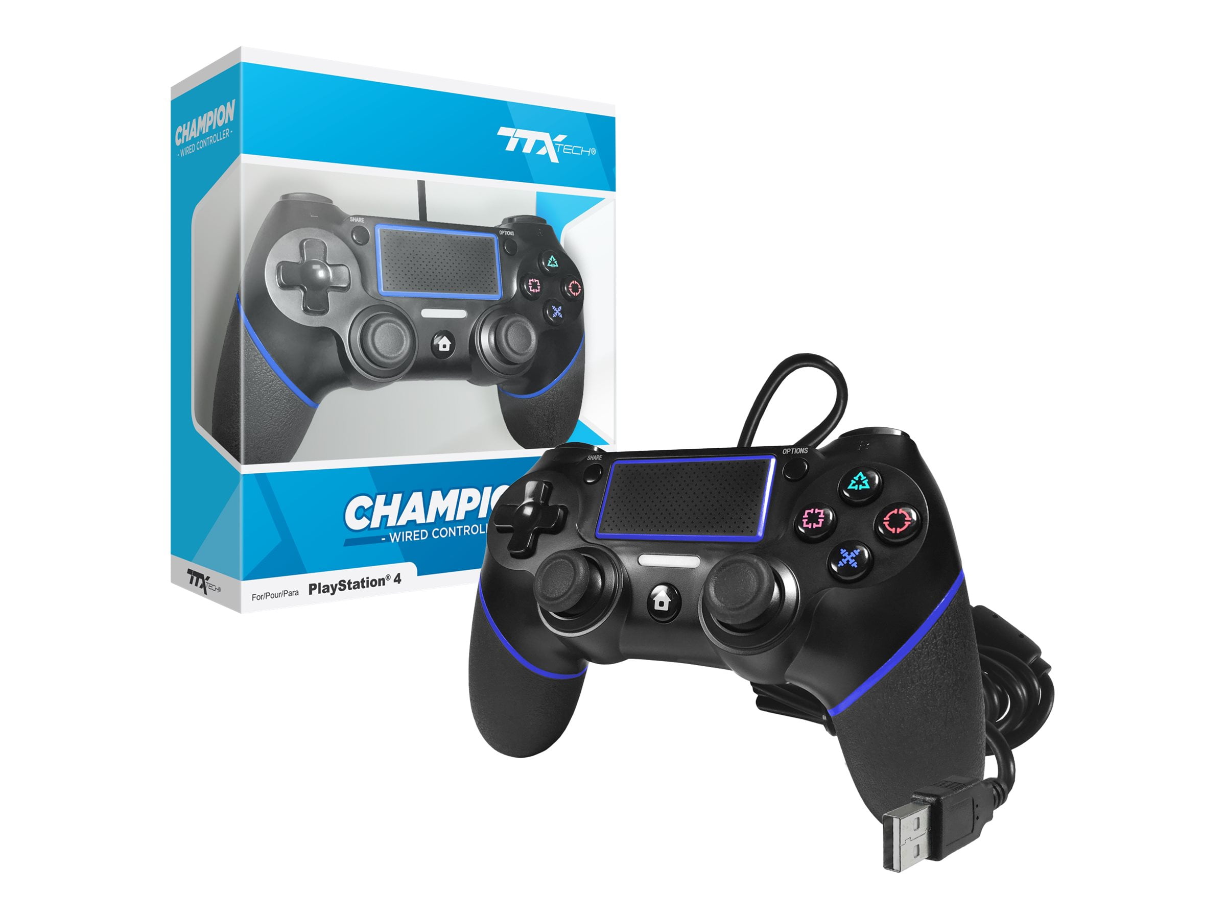 Armor3 Wired Game Controller for PlayStation 4 - Walmart.com