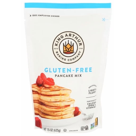 (Pack of 6) King Arthur Pancake Mix 15 Oz